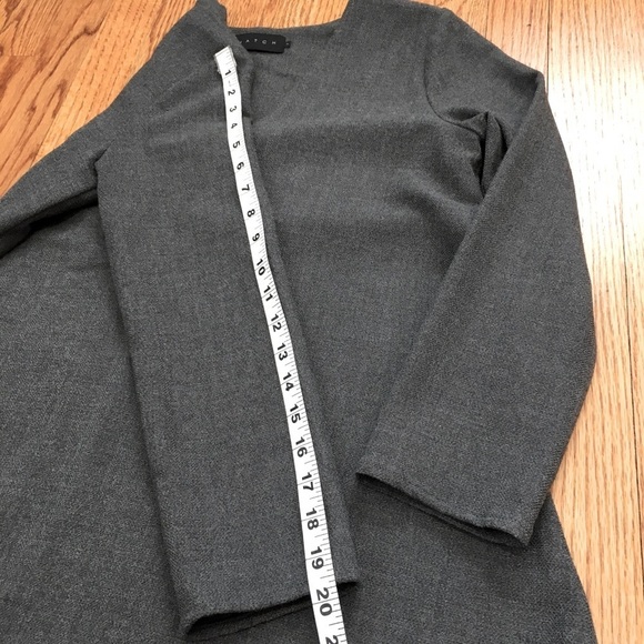 HATCH Maternity 'Day to Night' Gray long sleeve V-neck Dress - Picture 12 of 16